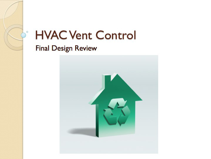 HVAC Vent Control